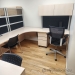 Links Blonde U-Suite Collaborative Cubicle Workstation Desk